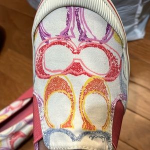 Multicolor Coach sneakers